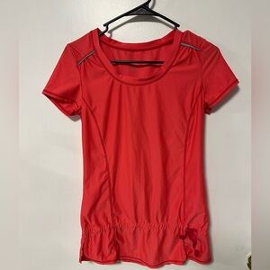 Athleta Wick it Run Tunic in Coral size XS